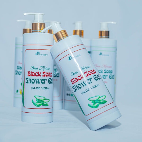 African Shea Black Soap Shower Gel (Aleo Vera)
